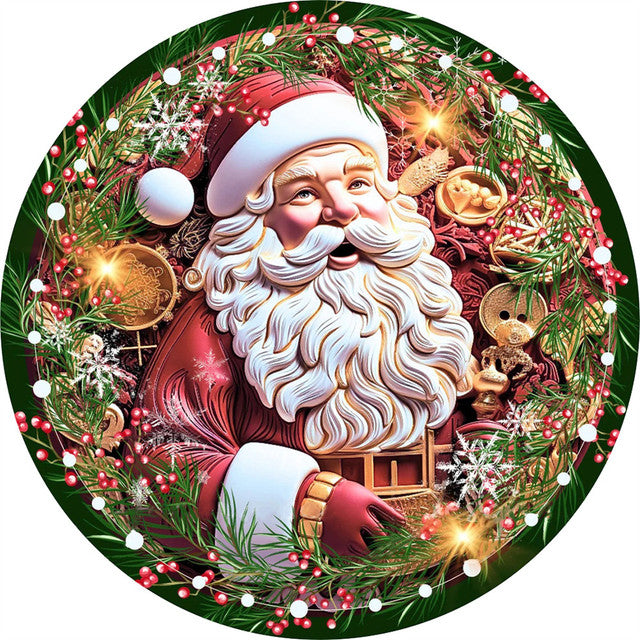 Puzzle 2D in legno - Babbo Natale