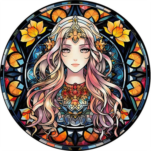 Puzzle 2D in legno - Dea dei Fiori