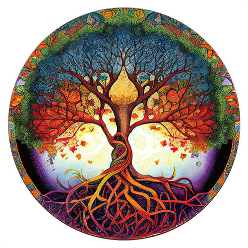 Puzzle 2D in legno - Albero dell'Alba