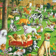 Carica l&#39;immagine nel visualizzatore di Gallery, Puzzle 2D in legno - Cani