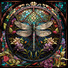 Carica l&#39;immagine nel visualizzatore di Gallery, Puzzle 2D in legno - Libellula Grigia