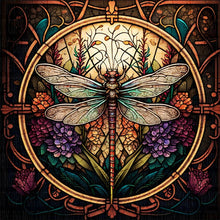 Carica l&#39;immagine nel visualizzatore di Gallery, Puzzle 2D in legno - Libellula Argentata