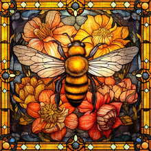 Carica l&#39;immagine nel visualizzatore di Gallery, Puzzle 2D in legno - Ape sui Fiori