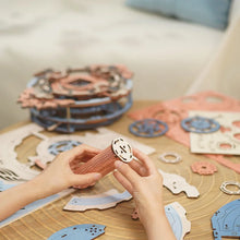Carica l&#39;immagine nel visualizzatore di Gallery, Puzzle 3D - Orologio da parete romantico