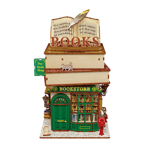 Casa in Miniatura 3D - Libreria del Tempo