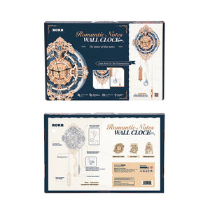 Puzzle 3D - Orologio da parete romantico