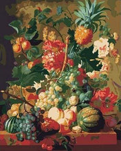 Carica l'immagine nel visualizzatore di Gallery, Dipingere con i numeri - Frutta In Tavola