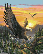 Carica l'immagine nel visualizzatore di Gallery, Dipingere con i numeri - Aquila All'Alba
