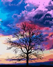 Carica l'immagine nel visualizzatore di Gallery, Dipingere con i numeri - Albero E Bei Colori