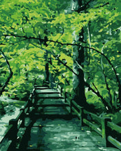 Carica l'immagine nel visualizzatore di Gallery, Dipingere con i numeri - Alberi Del Corridoio