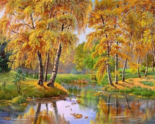Carica l'immagine nel visualizzatore di Gallery, Dipingere con i numeri - Foresta Gialla