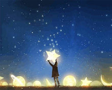 Carica l'immagine nel visualizzatore di Gallery, Dipingere con i numeri - Raggiungere Le Stelle