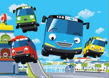 Carica l'immagine nel visualizzatore di Gallery, Dipingere con i numeri - Autobus Colorati