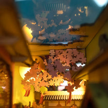 Carica l&#39;immagine nel visualizzatore di Gallery, Book Nook - Caduta dei Sakura