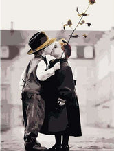 Carica l'immagine nel visualizzatore di Gallery, Dipingere con i numeri - Bambini Romantici