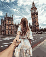 Carica l'immagine nel visualizzatore di Gallery, Dipingere con i numeri - Passeggiata Romantica A Londra