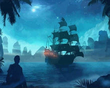 Carica l'immagine nel visualizzatore di Gallery, Dipingere con i numeri - La Barca Dell'Isola