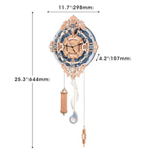 Carica l&#39;immagine nel visualizzatore di Gallery, Puzzle 3D - Orologio da parete romantico