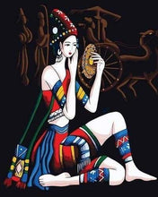 Carica l'immagine nel visualizzatore di Gallery, Dipingere con i numeri - Bellezza Asiatica