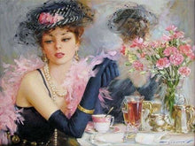 Carica l'immagine nel visualizzatore di Gallery, Dipingere con i numeri - Bella dama di corte