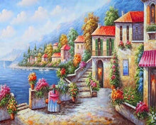 Carica l'immagine nel visualizzatore di Gallery, Dipingere con i numeri - Vista Mare E Bel Tempo