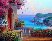 Carica l'immagine nel visualizzatore di Gallery, Dipingere con i numeri - Mare In Grecia