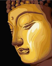 Carica l'immagine nel visualizzatore di Gallery, Dipingere con i numeri - Buddha D'Oro
