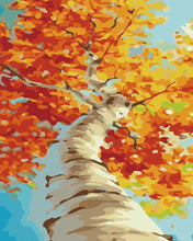 Carica l'immagine nel visualizzatore di Gallery, Dipingere con i numeri - Pioppo In Autunno