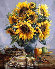 Carica l'immagine nel visualizzatore di Gallery, Dipingere con i numeri - Il Bouquet Di Girasoli