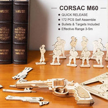 Carica l&#39;immagine nel visualizzatore di Gallery, Puzzle 3D - Pistola Corsac M60