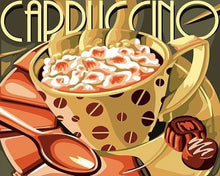 Carica l'immagine nel visualizzatore di Gallery, Dipingere con i numeri - Cappuccino