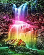 Carica l'immagine nel visualizzatore di Gallery, Dipingere con i numeri - Cascata magica