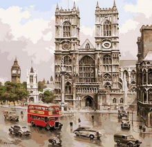 Carica l'immagine nel visualizzatore di Gallery, Dipingere con i numeri - Notre Dame Retrò