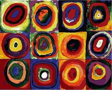Carica l'immagine nel visualizzatore di Gallery, Dipingere con i numeri - Cerchi