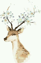 Carica l'immagine nel visualizzatore di Gallery, Dipingere con i numeri - Cervo Grigio