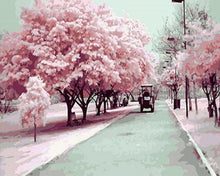 Carica l'immagine nel visualizzatore di Gallery, Dipingere con i numeri - Ciliegi In Primavera Di Kyoto