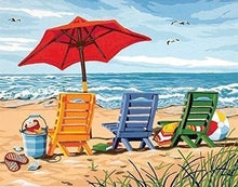 Carica l'immagine nel visualizzatore di Gallery, Dipingere con i numeri - Sedie Da Spiaggia