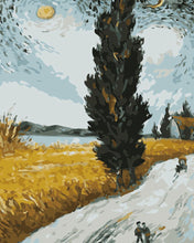 Carica l'immagine nel visualizzatore di Gallery, Dipingere con i numeri - Campo Di Grano Sotto Il Sole