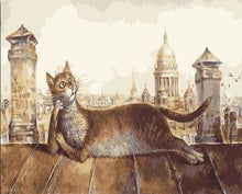 Carica l'immagine nel visualizzatore di Gallery, Dipingere con i numeri - Gatto Costruttore