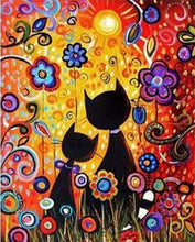 Carica l'immagine nel visualizzatore di Gallery, Dipingere con i numeri - Gatti Cartoon