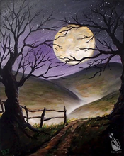 Carica l'immagine nel visualizzatore di Gallery, Dipingere con i numeri - Luna Piena Al Buio