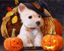Carica l'immagine nel visualizzatore di Gallery, Dipingere con i numeri - Westie Ad Halloween