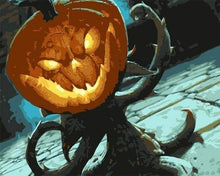 Carica l'immagine nel visualizzatore di Gallery, Dipingere con i numeri - Zucche Spaventose Halloween