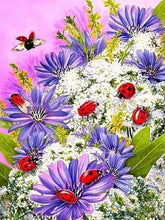 Carica l'immagine nel visualizzatore di Gallery, Dipingere con i numeri - Insetti E Fiori