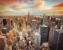 Carica l'immagine nel visualizzatore di Gallery, Dipingere con i numeri - Tramonto A New York