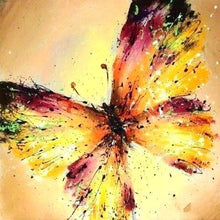 Carica l'immagine nel visualizzatore di Gallery, Dipingere con i numeri - Farfalla Dai Colori Vivaci