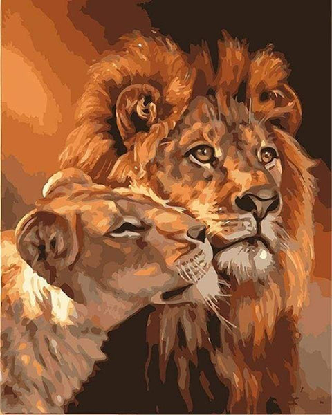 YEESAM ART Peinture par numéros Kits Sans Cadre 16 x 20 - Fleurs luxuriantes - Peinture au YEESAM ART Peinture par numéros Kits Sans Cadre 16 x 20 - Fleurs luxuriantes - Peinture au