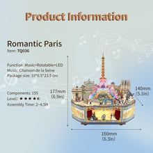 Carica l&#39;immagine nel visualizzatore di Gallery, Puzzle 3D - Parigi Romantica