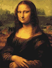 Carica l'immagine nel visualizzatore di Gallery, Dipingere con i numeri - Da Vinci Monna Lisa La Gioconda