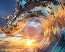 Carica l'immagine nel visualizzatore di Gallery, Dipingere con i numeri - Nell'Onda